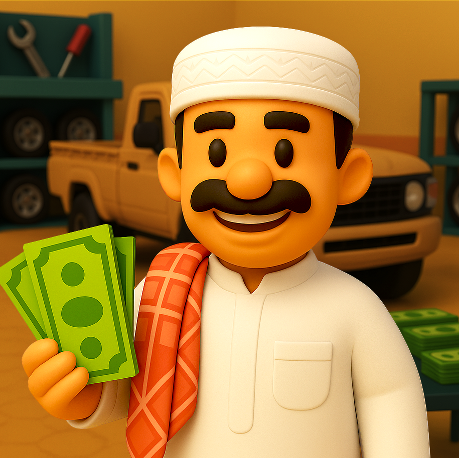 Darbawi Garage: Car Fix Tycoon